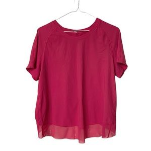 Lululemon Hot Pink Workout Top